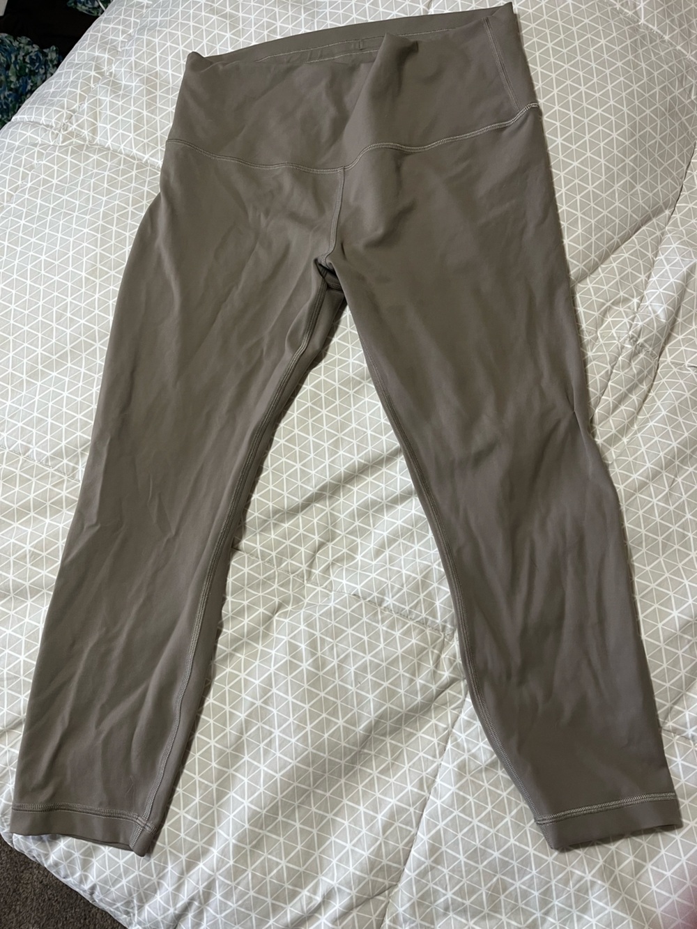 lululemon athletica Taupe High-Rise Leggings